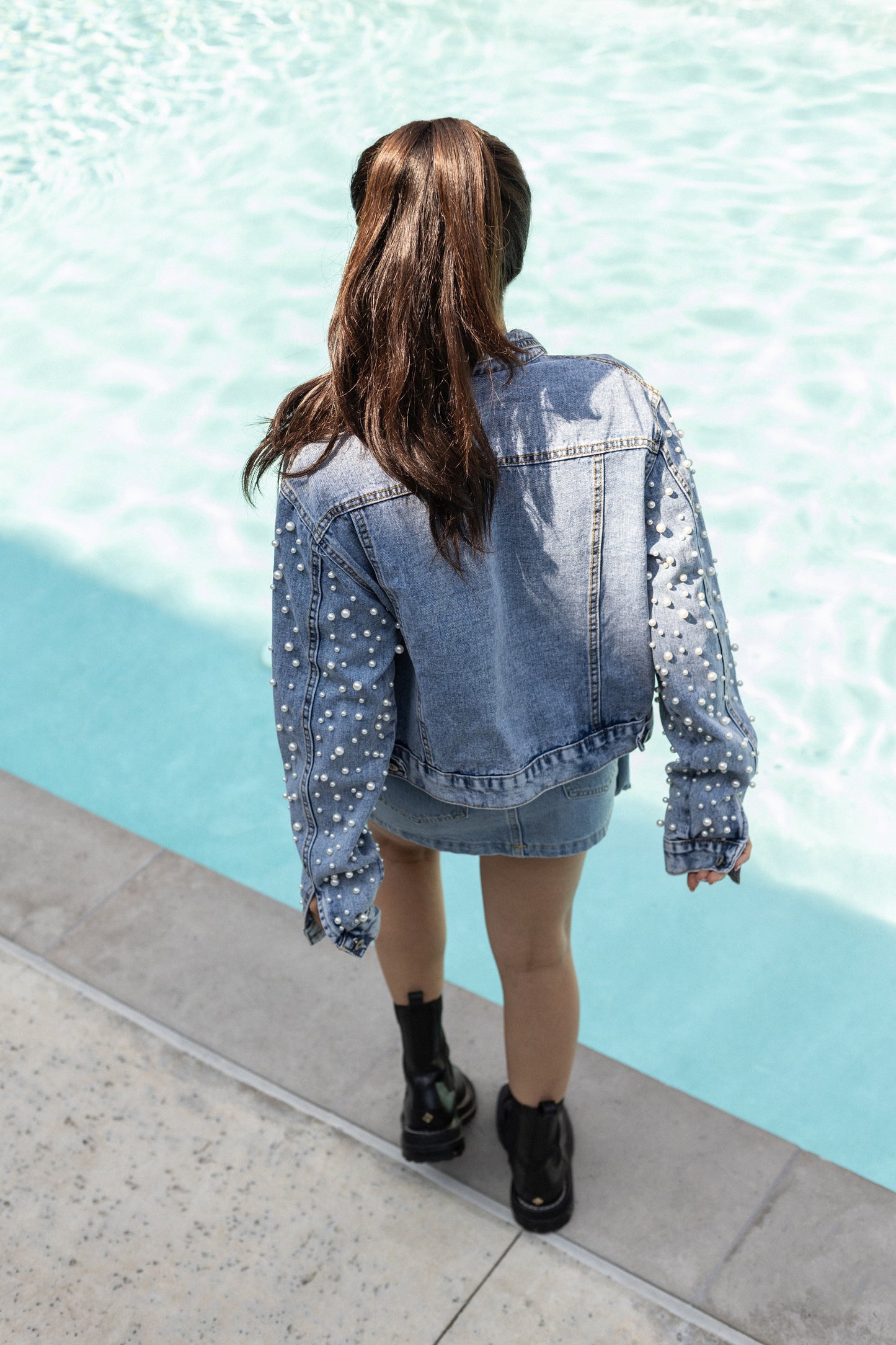 Pearl Denim Jacket