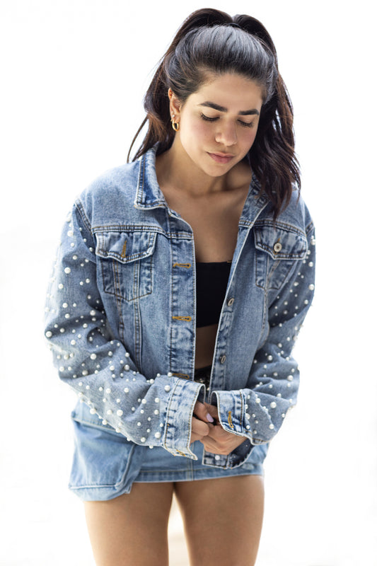 Pearl Denim Jacket