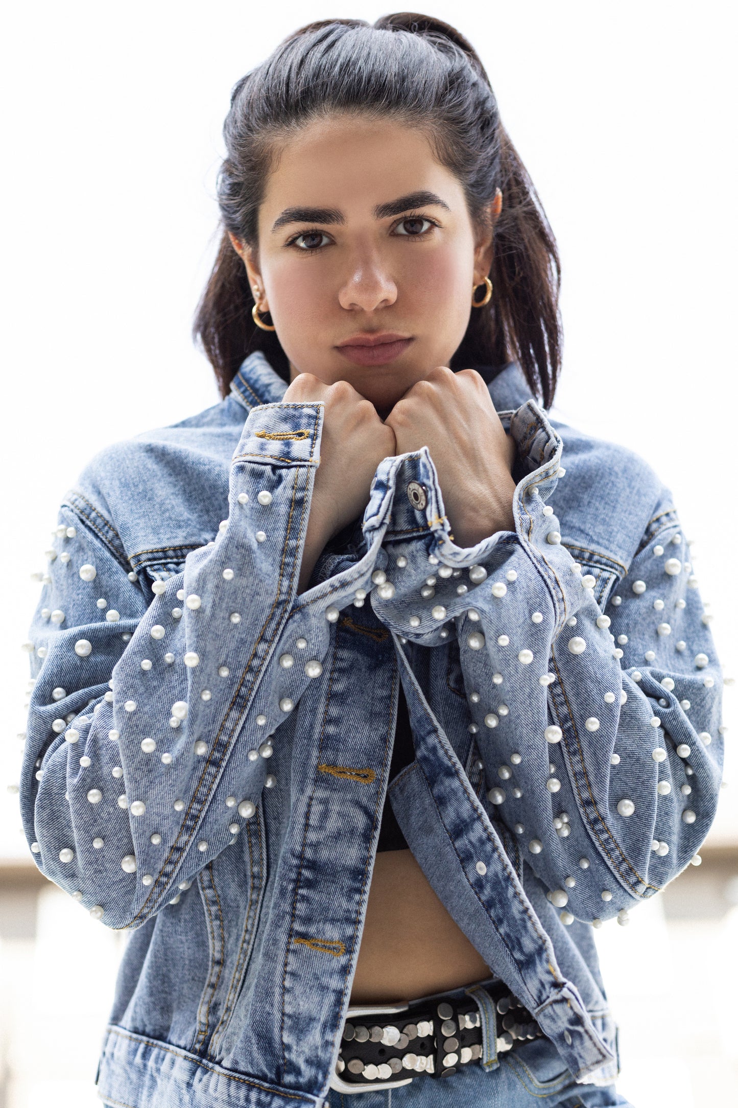 Pearl Denim Jacket